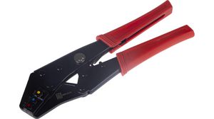 Ratchet Crimp Tool for Insulated Terminals, 1.5 ... 6mm²